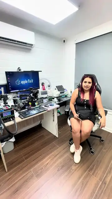 Testimonio en video de Angela, cliente de Apple Fix IT en Talca